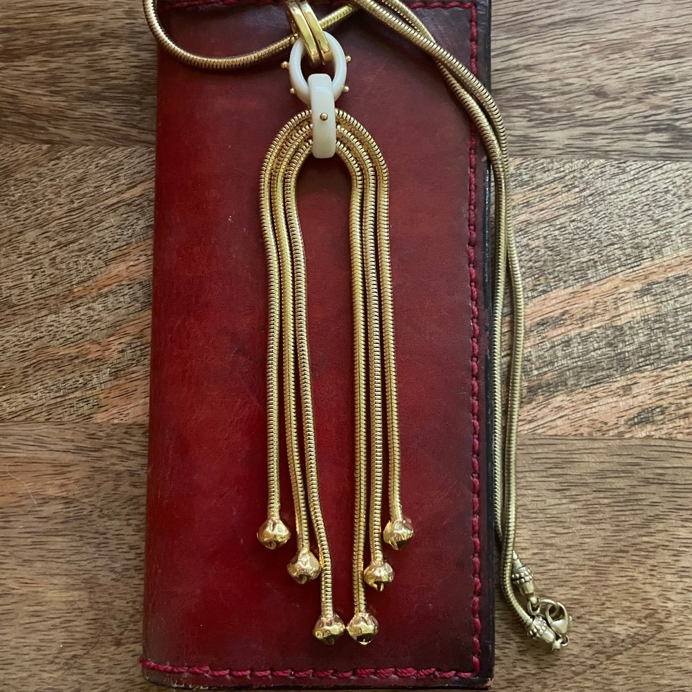 Gas Bijoux Mamba Chandelier Chain Drop Necklace